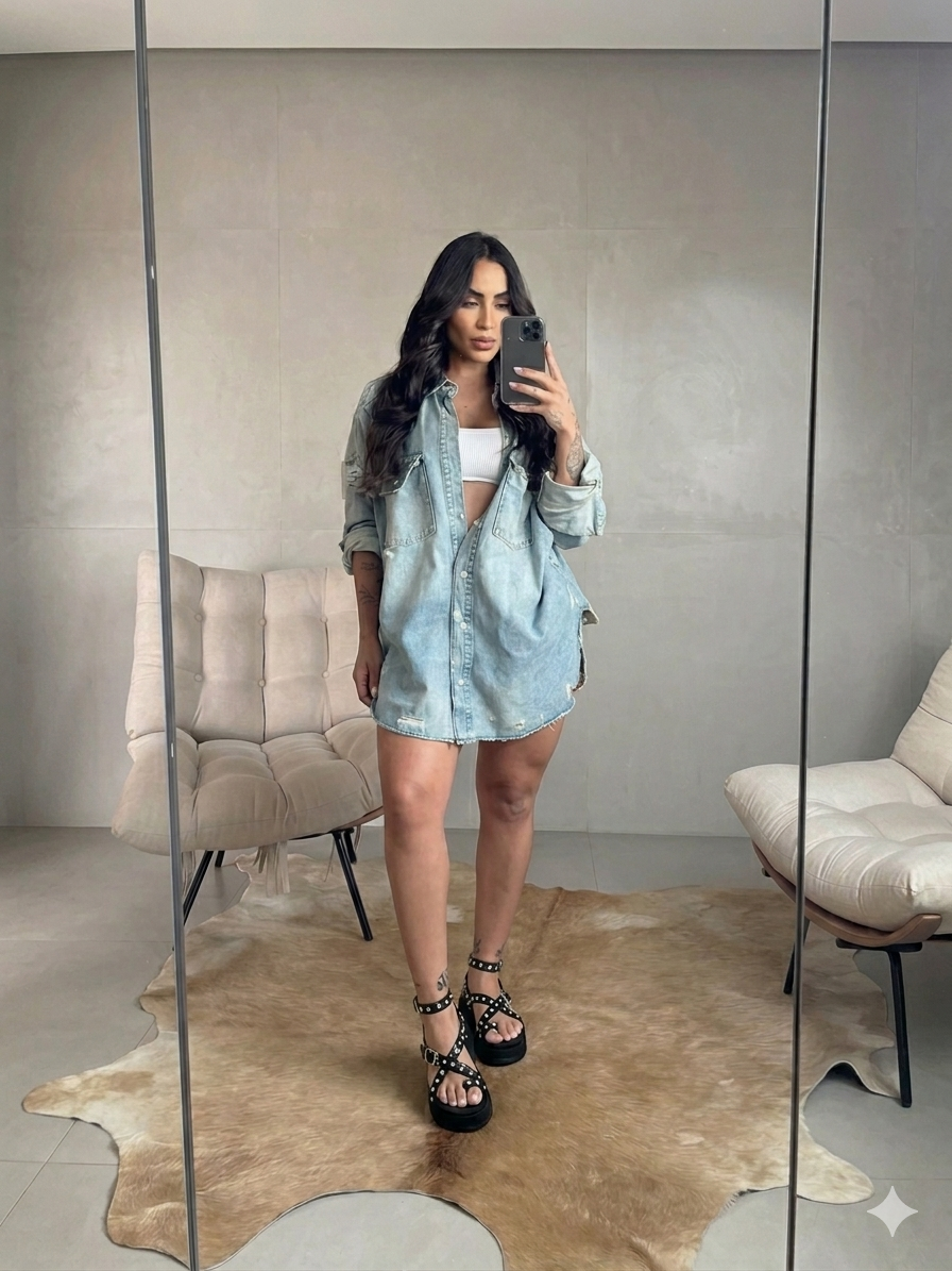 SAFIRA EN CUERO